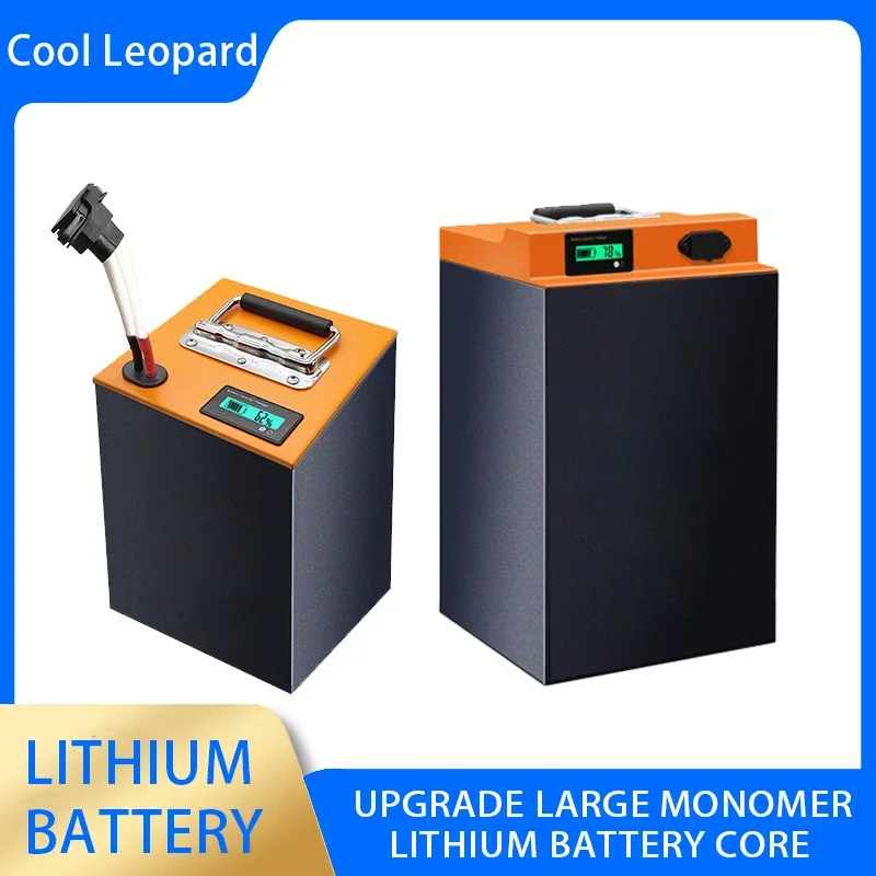 

48V 60V 72V rechargeable lithium battery is used to replace large-capacity batteries for electric vehicles and motorcycles.