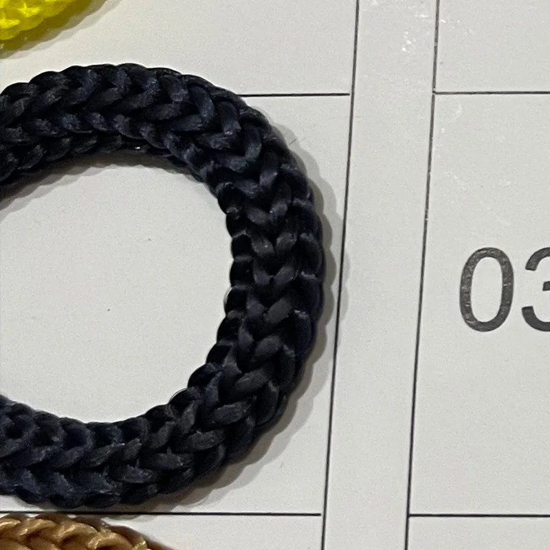 Vibrant 4mm Nylon Crochet Cord for Hand-Woven Macrame and Bracelets – Multiple Length Options