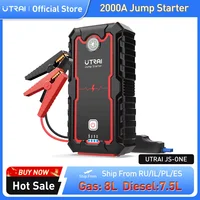 UTRAI Power Bank  2000A Jump Starter Portable Charger Car Booster 12V Auto Starting Device Emergency Car Battery Starter