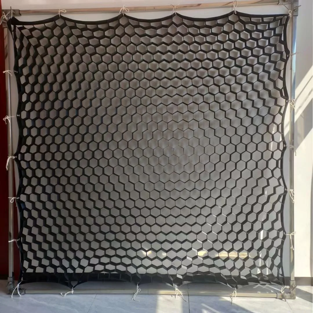 

12 'x 12' 3,6x3,6 м 40 градусов бабочка яйцо клетка клетки сетки ячеистый фон для фотографий флип светильник