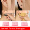 Ear Stud Ear Nail Medical Earrings for Ear Hole Drilling Ear Hole Piercer Tool Ear Piercing Gun Painless Ear Piercing Needle 2