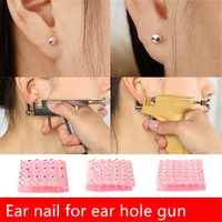 Ear Stud Ear Nail Medical Earrings for Ear Hole Drilling Ear Hole Piercer Tool Ear Piercing Gun Painless Ear Piercing Needle 2