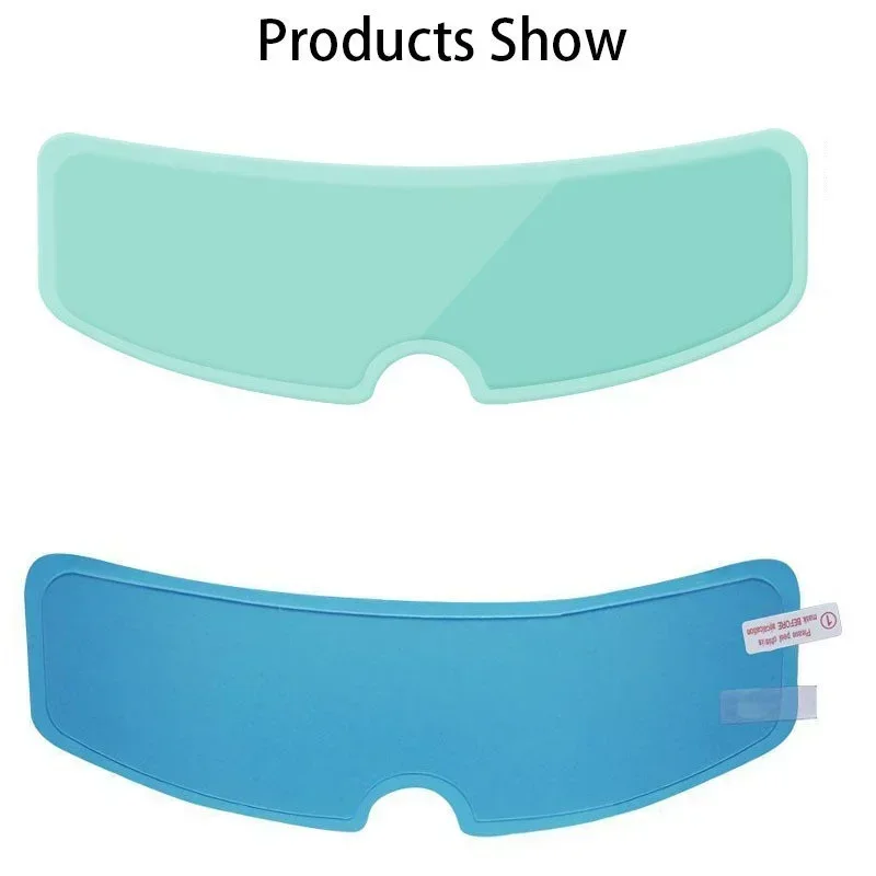High Transparency Motorcycle Helmet Anti-Fog + Anti-Rain Film Sticker, Motorcycle Helmet Accessories, Motociclista Accesorios