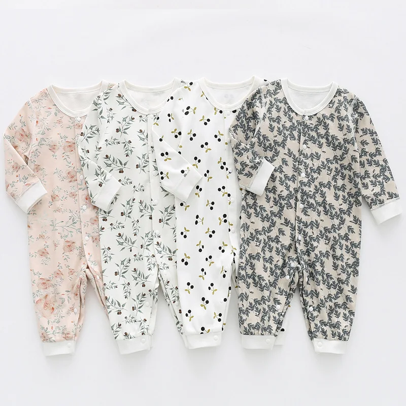 

Baby autumn baby autumn newborn rompers baby one-piece spring and autumn crawling clothes