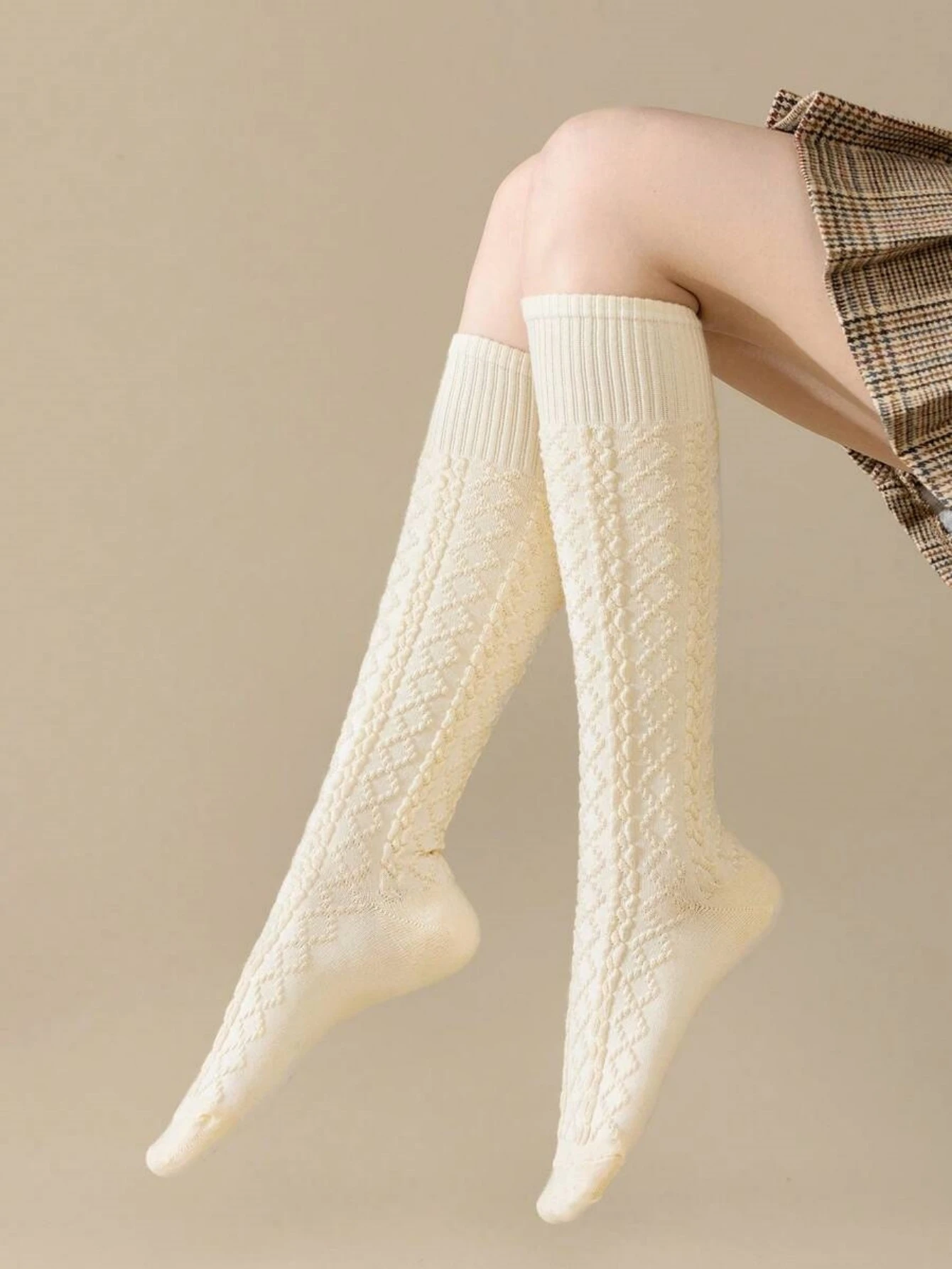 Fashionable Women's Slimming Calf Socks - Soft, Comfortable, and Versatile for Everyday Wear