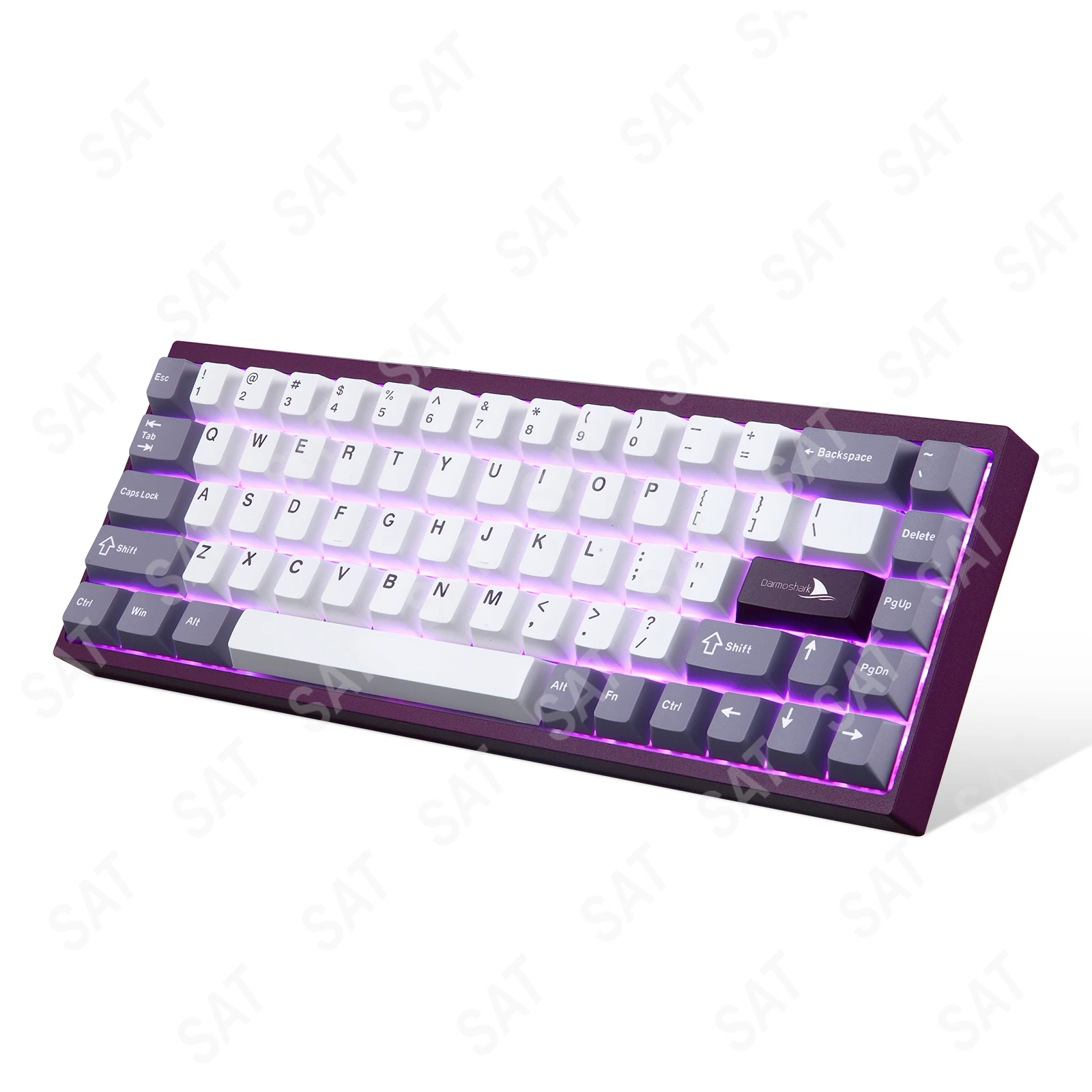 Darmoshark KT68 CNC-Gehäuse, Aluminium-Tastatur, Magnetschalter 