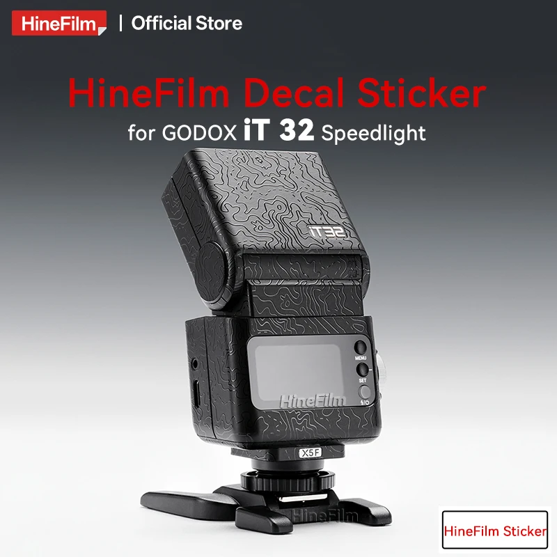 하인필름 스킨 for 고독스 IT32 플래시 스킨 카메라 플래시 스티커 IT 32 스피드라이트 프리미엄 데칼 스킨 for 고독스 it32 x5 프로텍터