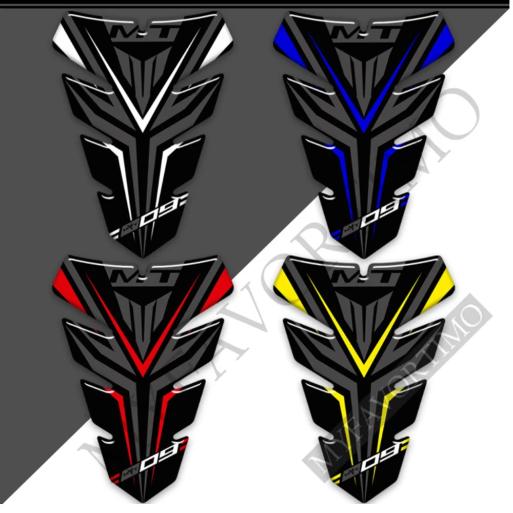 2019 2020 2021 Tank Pad Protection For Yamaha MT09 MT FZ 09 Stickers Fairing Motorcycle Knee Decal Fender 2016 2017 2018