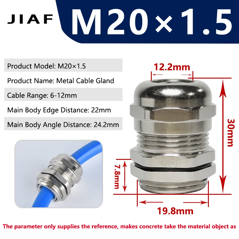 NSYCGHF25 - T Di Pressacavo + Dado M25 Per Applicazione EMC, IP68 - Foto 3