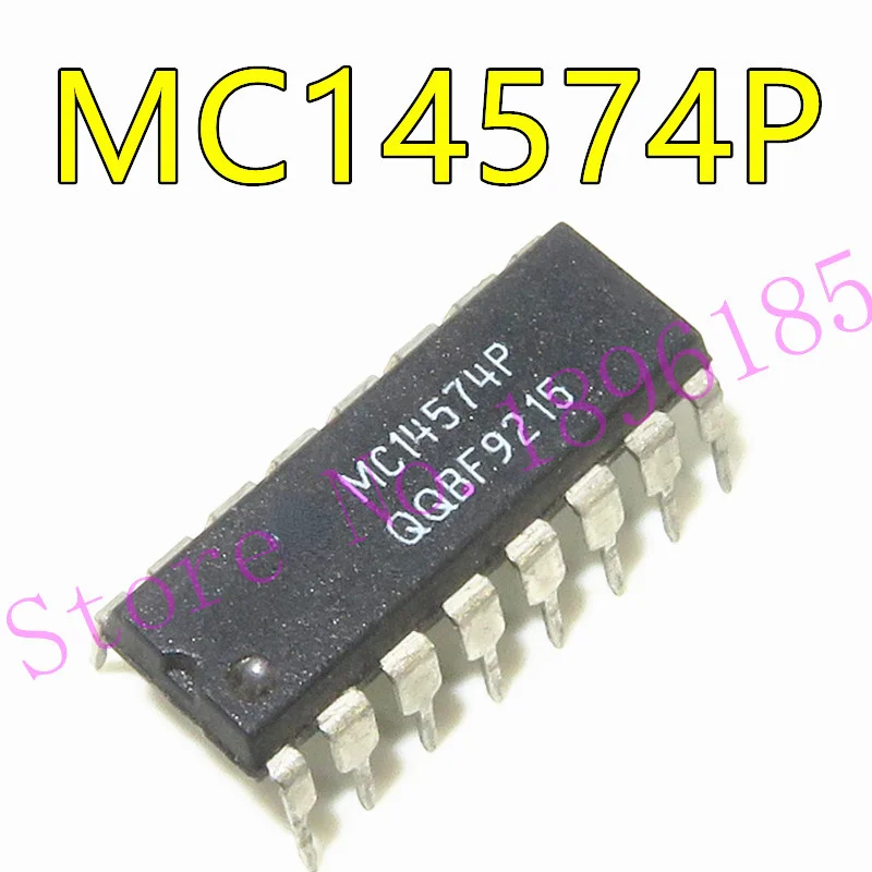 

1PCS MC14574P MC14574 DUAL TONE MULTIPLE FREQUENCY LINE INTERFACE