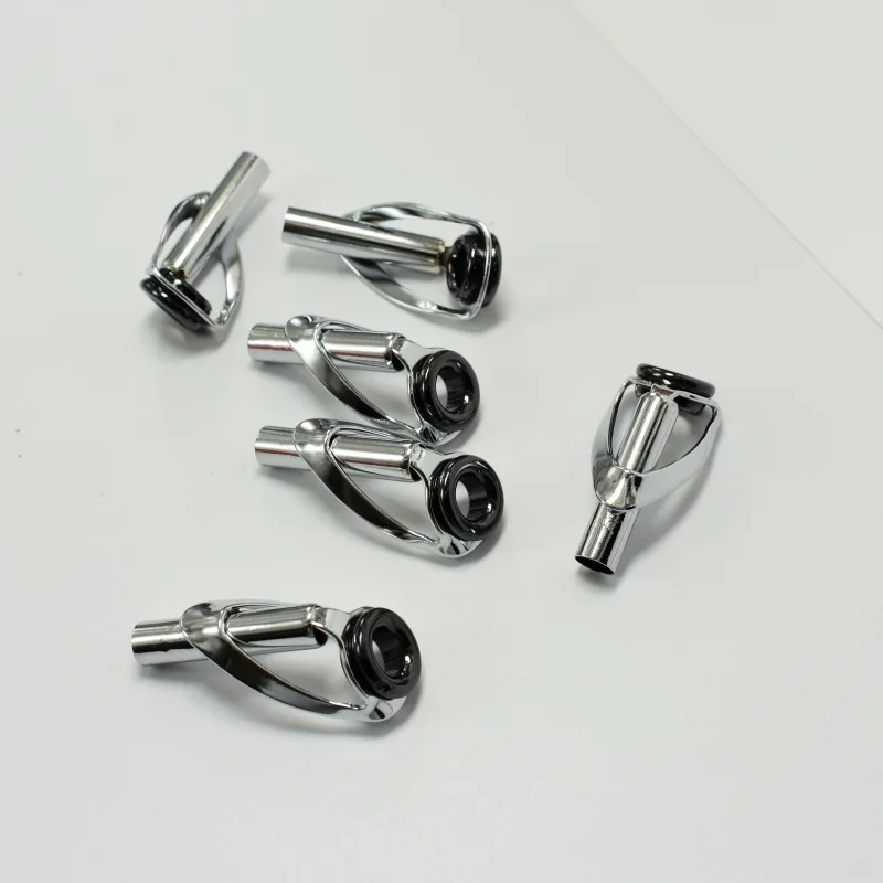 Angelrute Top Guide Ring Edelstahl Reparatursatz DIY Zubehör – Detail 7