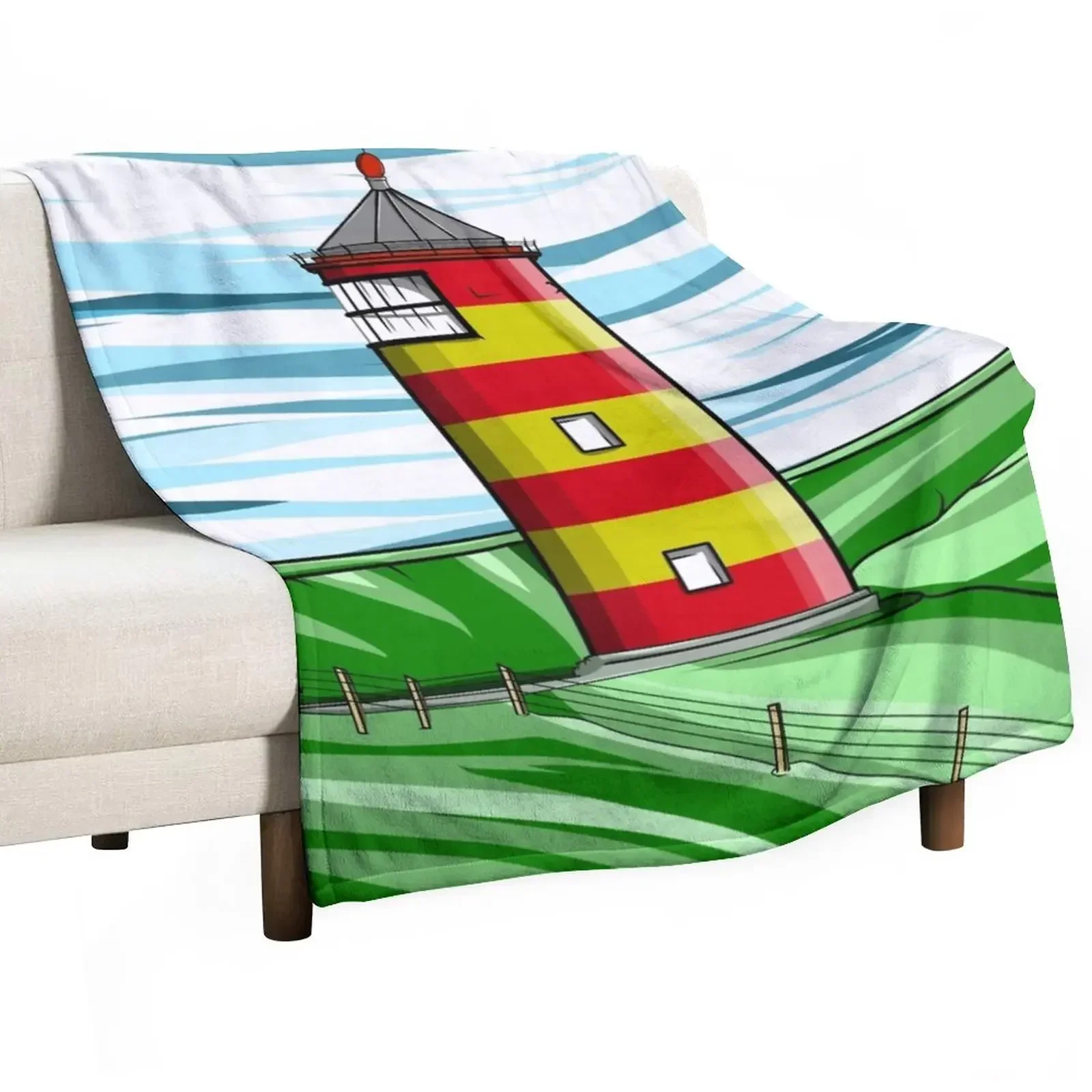 Pilsum Faro Pilsumer Leuchtturm Germania Coperta Calda Per L'Inverno Personalizzato Soffici Softs Belle Coperte