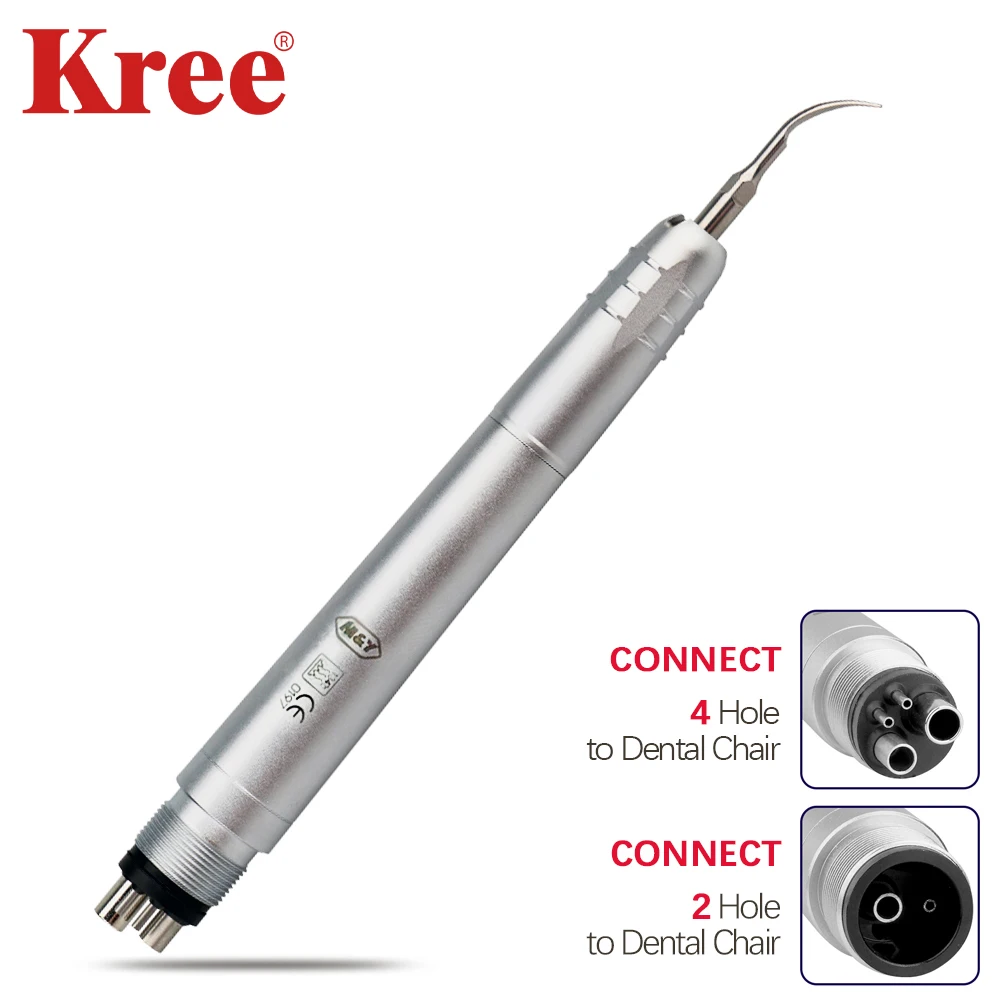 Manipolo Ablatore Ad Ultrasuoni Dentale Con 3 Punte Pulizia Dei Denti 2/4 Fori As2000 Ablatore Ad Aria Sbiancare I Denti Detergente Strumenti Dentista