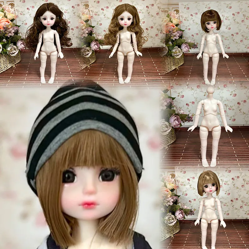1/6 MJD Girl Doll Without Clothes Dress Up Toys for Children Doll Accessories 6