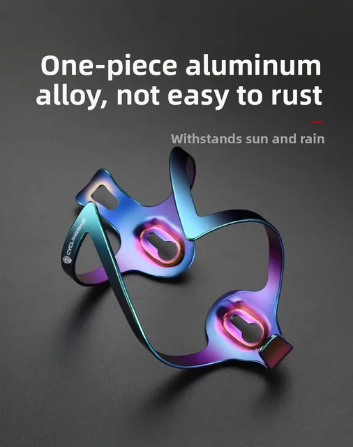 Aluminum alloy colorful kettle holder, bicycle bilateral water cup holder, mountain bicycle aluminum alloy kettle holder 5