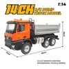 Huina 598 1:14  Full Scale Fourteen Channel 2.4g Alloy Dump Truck Engineering Transport Vehicle Adult Remote Control Toy Car 2