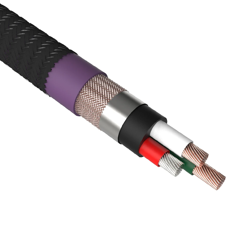 Monosaudio Tsunami Series 13AWG AC Power Cable With 99.998 Copper