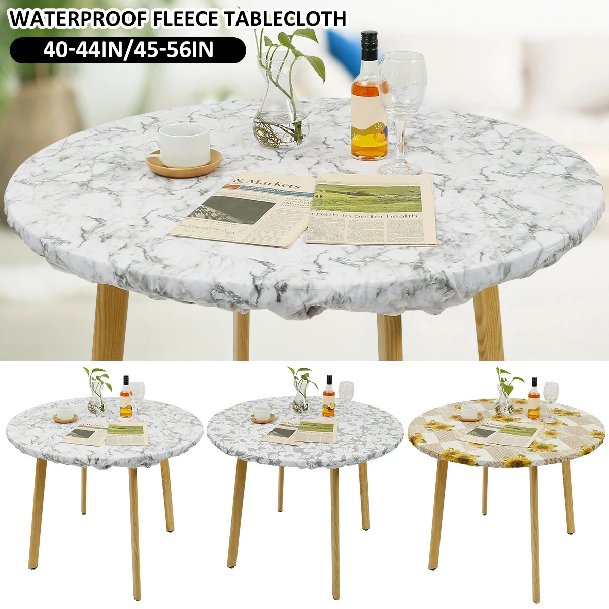 Obstal Tovaglia in vinile impermeabile al 100%, resistente
