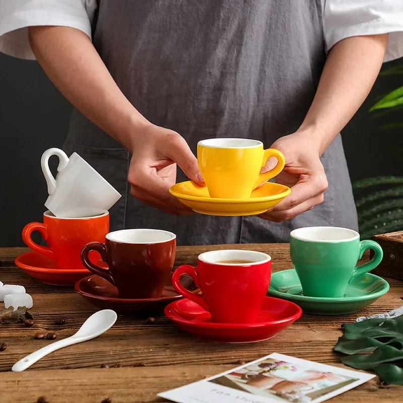 كوب قهوة اسبريسو بورسلين فاخر