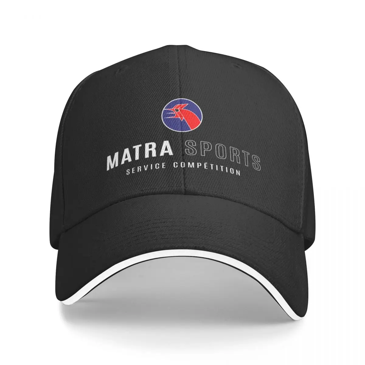 

Matra Sports Service Competition logo 1973 - colour print Baseball Cap Brand Man cap Luxury Hat western Hat Women Men's