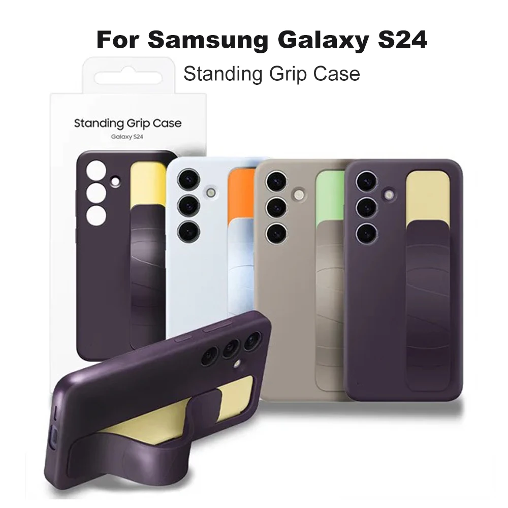 

Original For Samsung Standing Grip Case For S24 Standing Grip Case EF-GS921CUEGUS S24 Standing Grip Cover