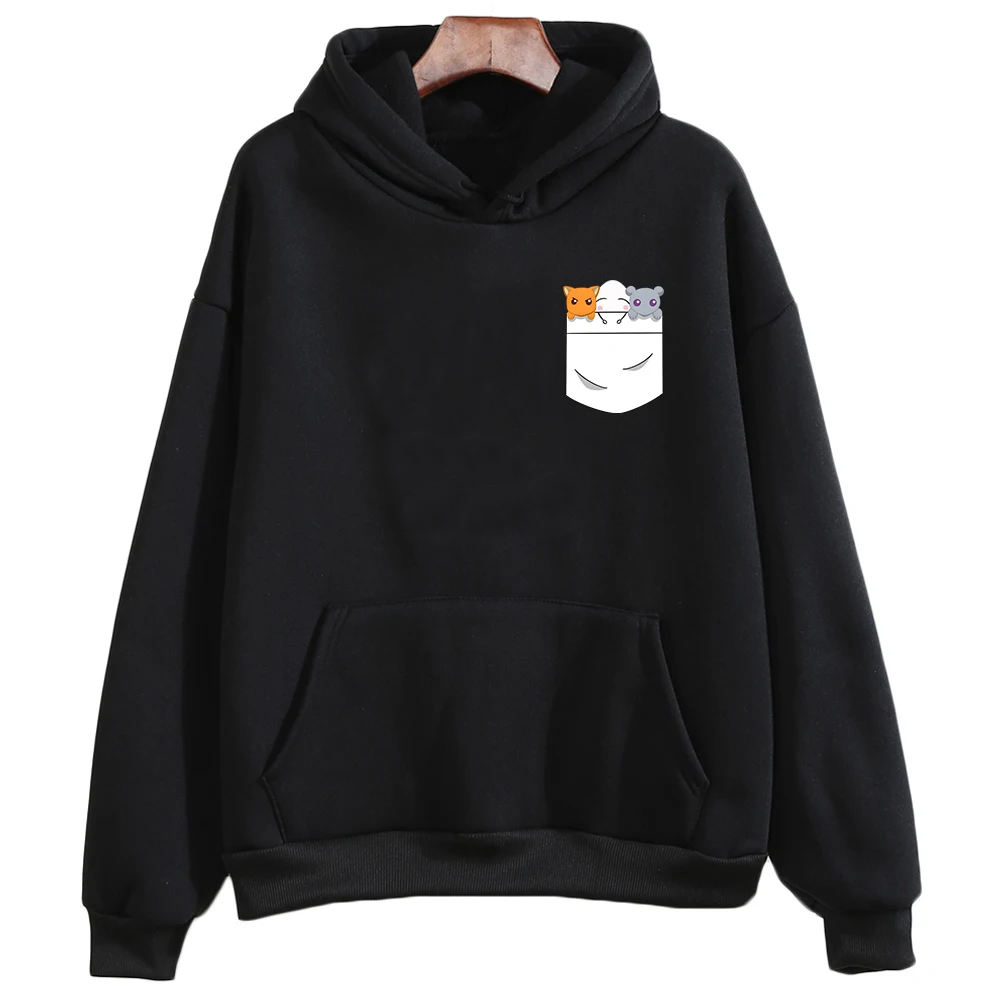 

Fruits Basket Kyou Souma Hoodies Unisex Full Hip Hop Long Sleeve Sweatshirt High Street Women/men Slight Strech Autumn/Winter