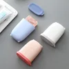 Silicone Travel Soap Box Outdoor Waterproof Organizer Soap Storage Dishes Sealed Leak Proof Portable Soap Tray 4