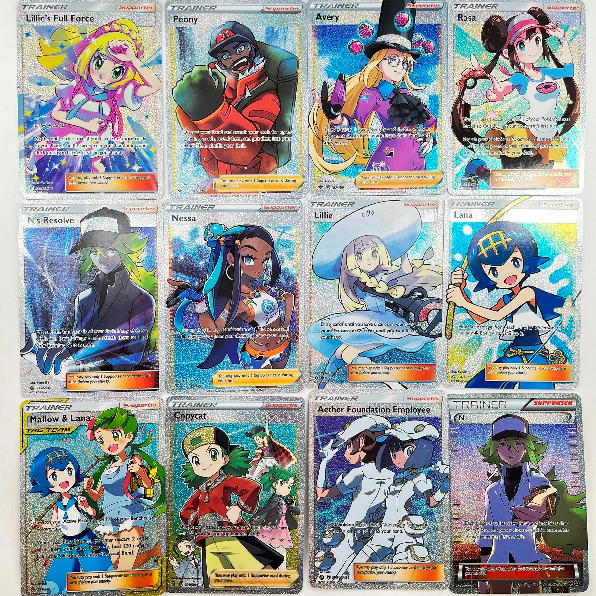 Pokémon Sword Shield PTCG Trainer Leon Animation Characters Self Made  Supporter Card Anime Classics Game Collection Cards Toy - AliExpress