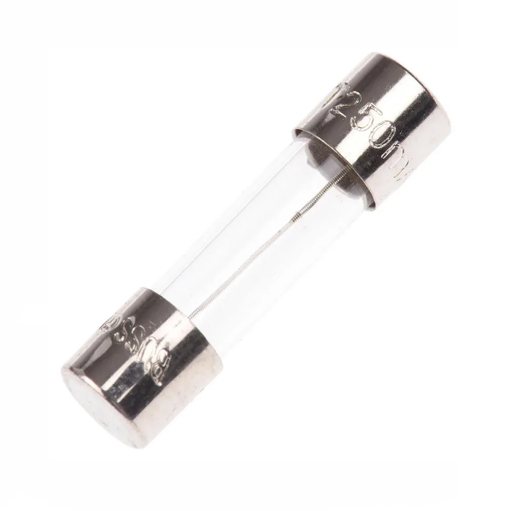 

T1AL250V 5x20mm 1A 250V Slow Blow Fuses 1 amp 250 Volt 0.2 x 0.78 Inch Glass Tube Time-delay Fuses(Pack of 10 Pcs)