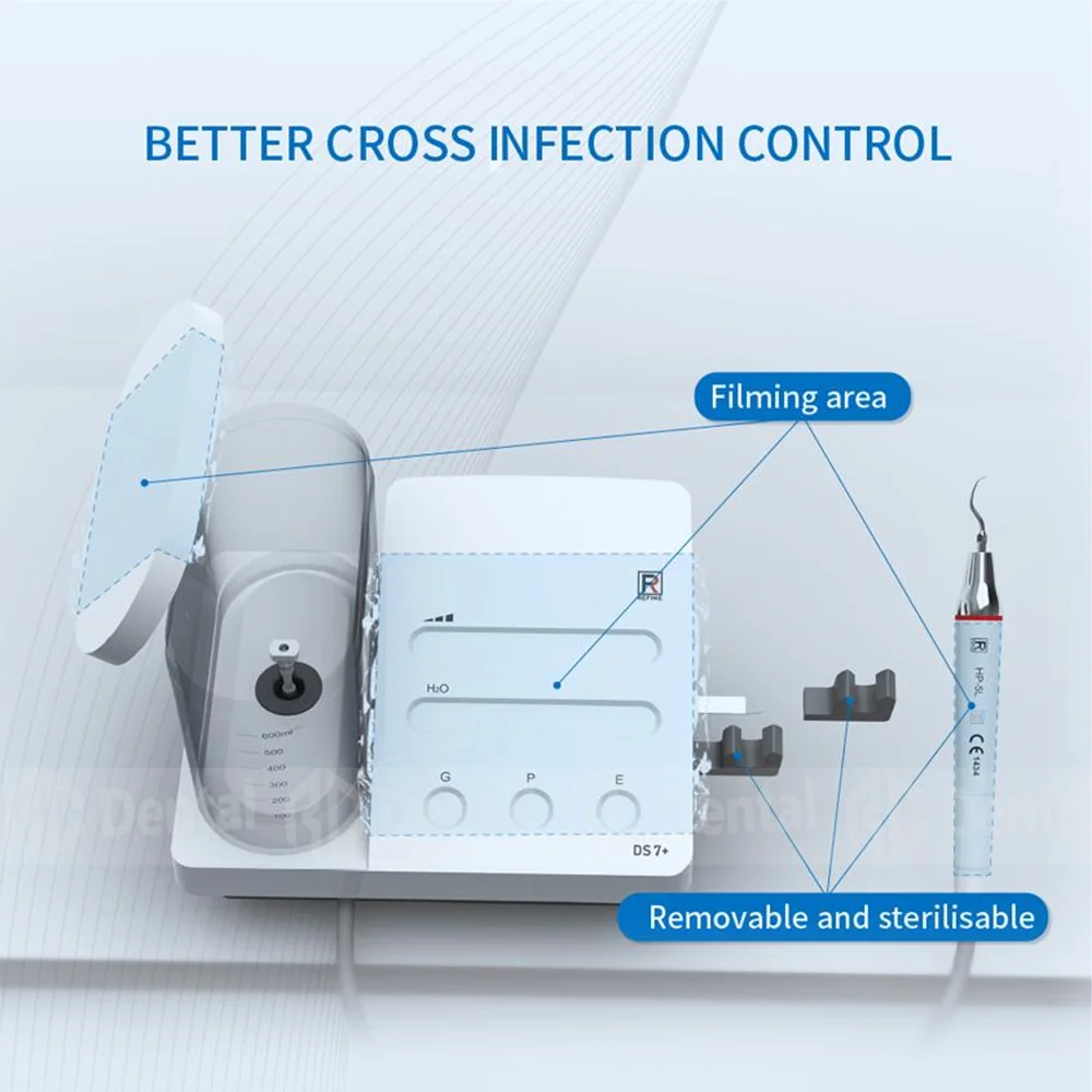 Dental Ultrasonic MaxPiezo 7+ Scaler Endo Teeth with LED