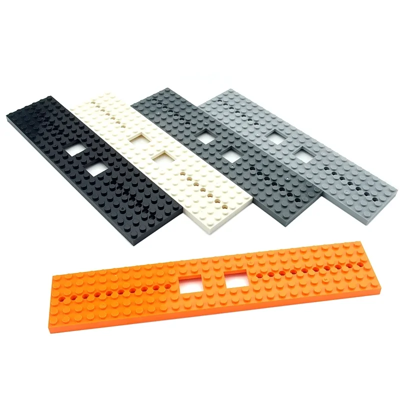 Enhanced Train Accessories and Building Block Set with Wheel Track Parts and Power Functions