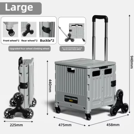 عربة بقالة منزلية متعددة الوظائف الأكثر مبيعًا، عر...