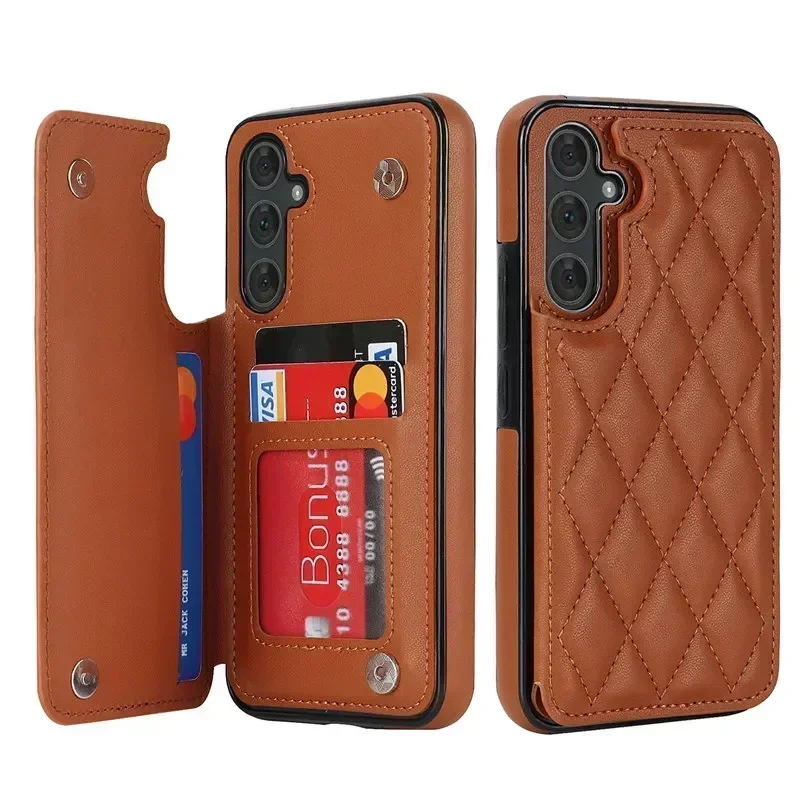 Luxurious Leather Wallet Phone Case - Stylish and Durable Cover