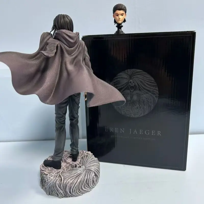 Attack on Titan Eren Jaeger Standing Pose Anime Figure - 30cm Collectible Statue Ornament Toy Gift