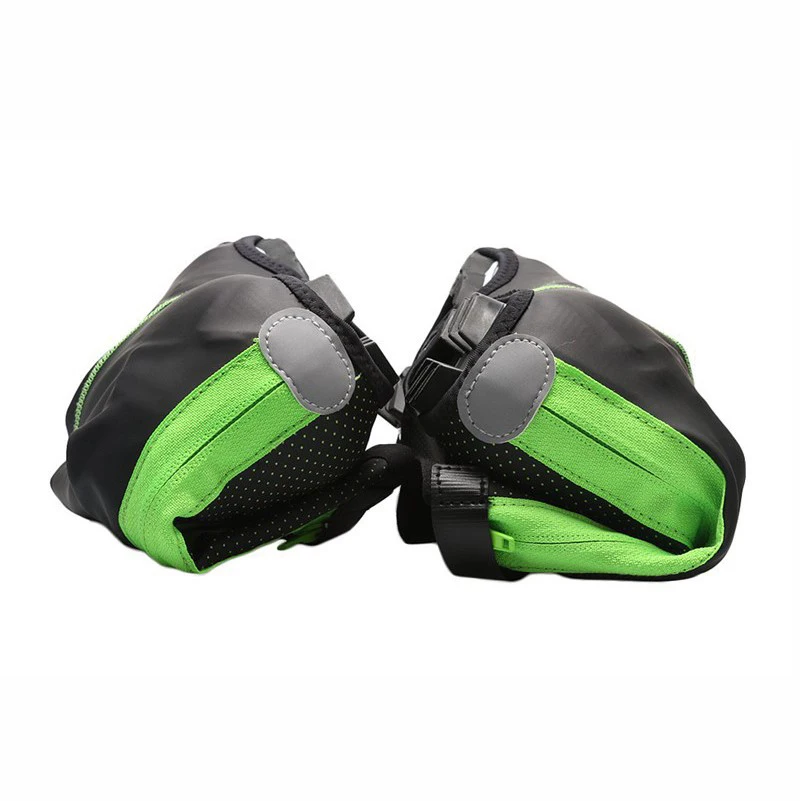 Bicycle Cycling Shoe Cover MTB Road Bike Winter Warm Fabric Waterproof Zipper PU Shoe CoverS Dustproof Outdoor Riding equipment 4