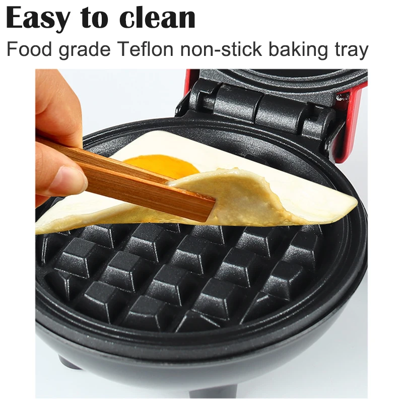 Electric waffle maker Mini Electric Nonstick 500W Kids Meal US SELLER US  STOCKS