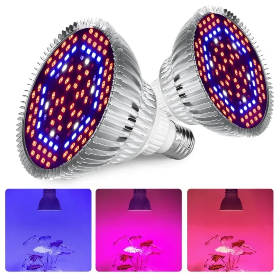 

LED Phyto Grow Light Full Spectrum Phytolamp E27 Plant Bulb E14 UV Lamp For Greenhouse Flower Seeds LED Hydroponic Growth Light