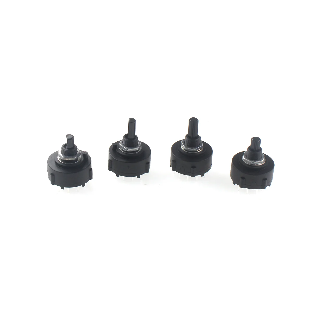 RS26 band gear switch potentiometer 1 knife 12 knife 2 6 3 4 4 3 gear PCB slot adjustable switch