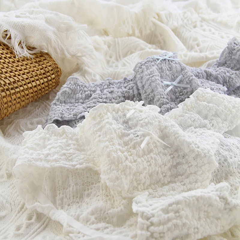 M-XL Intimo da donna Mutandine Pantaloni di pizzo sexy Moda Scava fuori l'arco Brfs Mutande senza cuciture a vita media Donna_voghion.com