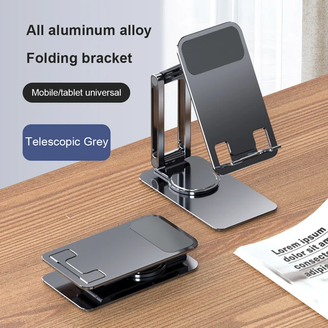 Faltbare Handy Ständer Universal Freisprecheinrichtung Smartphone Halter  Schreibtisch Halterung Einstellbare Aluminium Legierung für Home Office