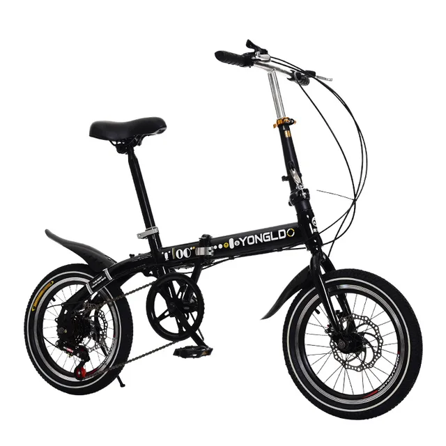 16 20 pouces 7 vitesses cadre en acier au carbone vélo hommes ou femmes léger pliable Cycle un Velo adulte ville pliant vélo vélo 1