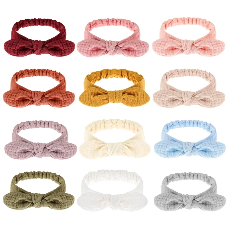 

Baby Headband Wide Bow Hairband Fashion Summer Hairband Infant Photography Props