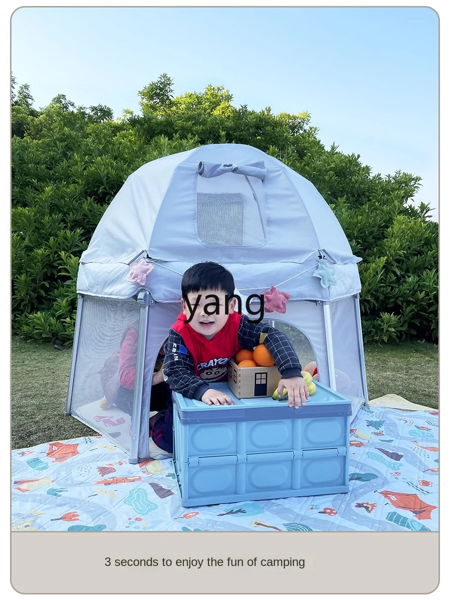 CX Installation-Free Baby Fence Small Apartment Baby Indoor Household Game House Children Folding Protective Grating