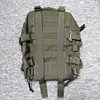 Tactical Hydration Pack Mini Back Panel Water Bag Nylon Molle Pouch Hunting Lightweight Vest Hose Accessories Zipper Backpack 6