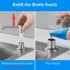 500ml / 350ml Bottle Liquid Soap Dispensers Durable Stainless Steel Pump Useful Kitchen Sink Tools Home Product 2