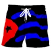 Vintage 3D Print Cuban Flag Beach Shorts Men Retro Casual Street Harajuku Ice Short Pants Women Kids Quick Dry Surf Board Trunks 2