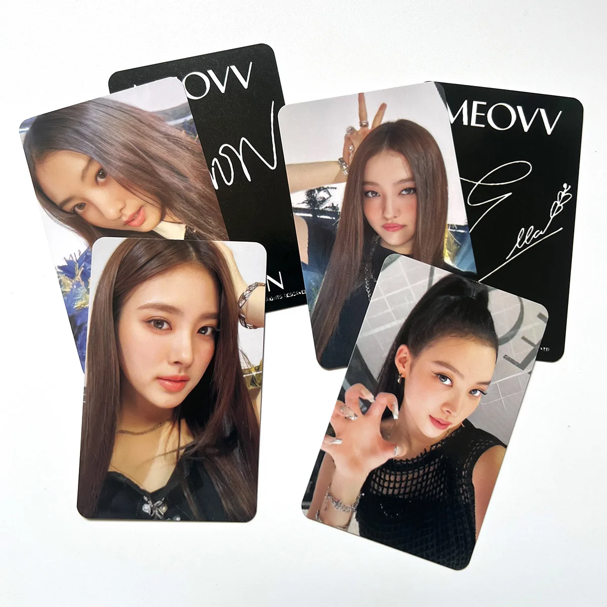 KPOP MEOVV Album MEOW Photocards BROADCAST Single Special Cards