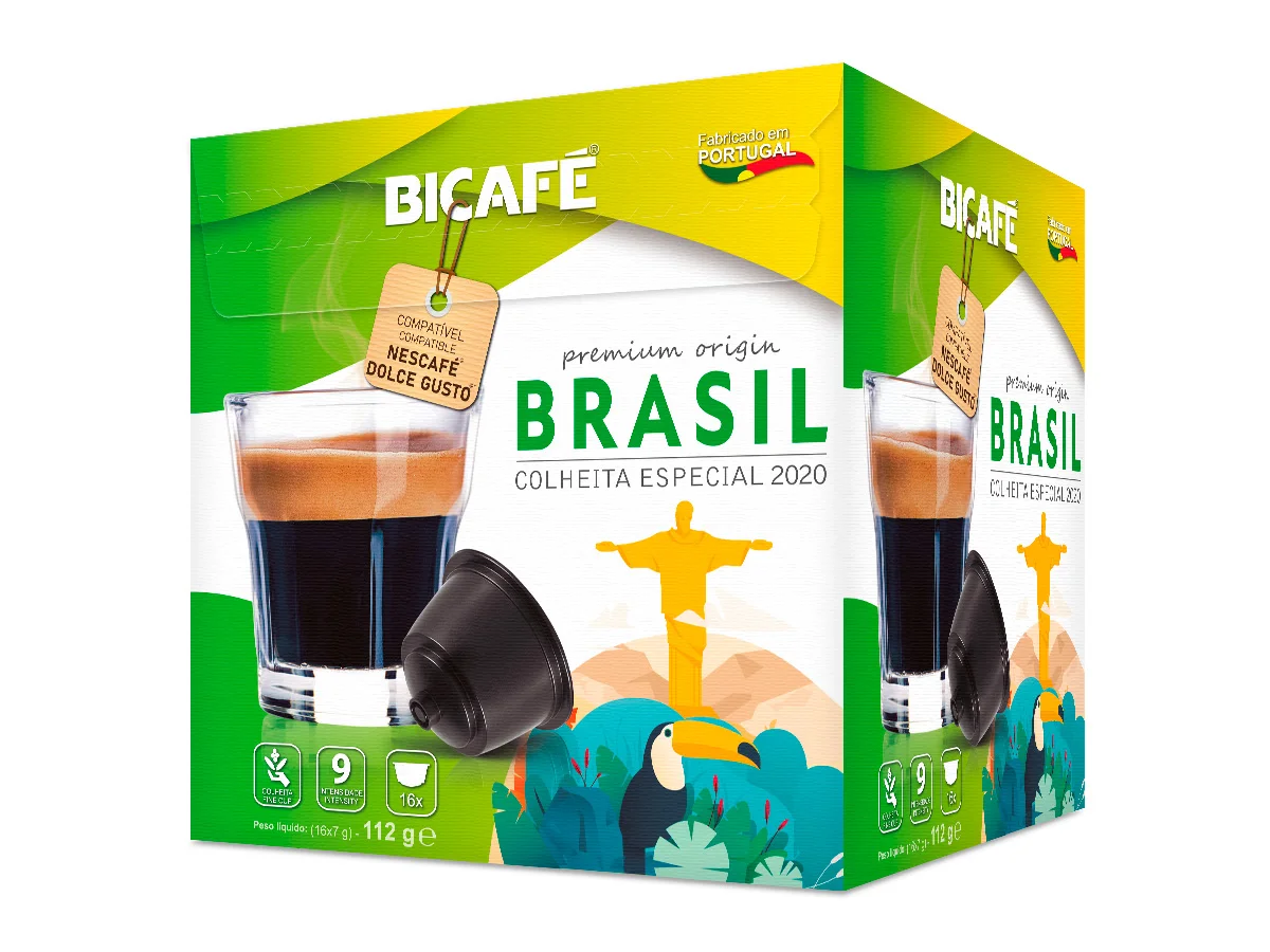 Cápsula De Café Bicafé Brasil 100% Arábica P/ Maq. Dolce Gusto*