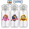 PAW Patrol Chase Marshall Rocky Zuma Rubble Skye Straw Cup Children's Water Cup Food Grade Cartoon Plastic Kettle Anti-Drop Cup 1