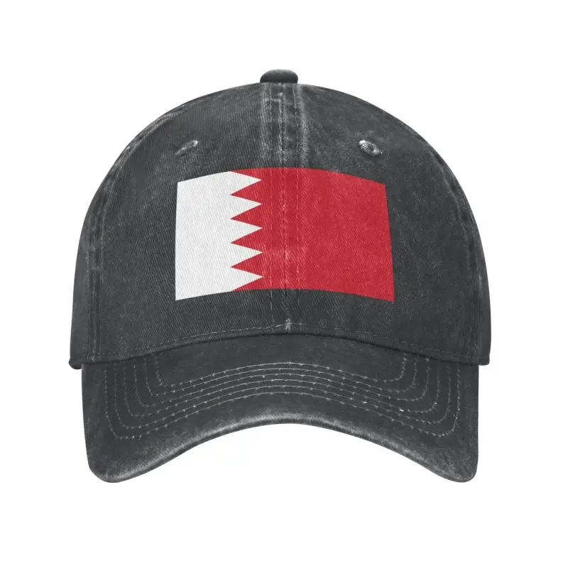 

Custom Cotton Flag Of Bahrain Baseball Cap Outdoor Women Men's Adjustable Dad Hat Summer